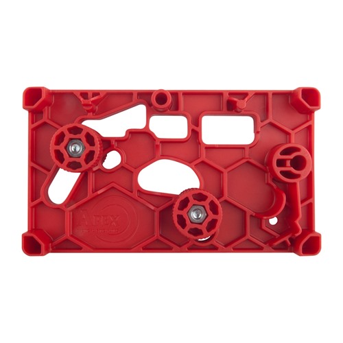 Apex Tactical 104001 Red Polymer Armorer's Block for Pistols, 7-Inch - View 4