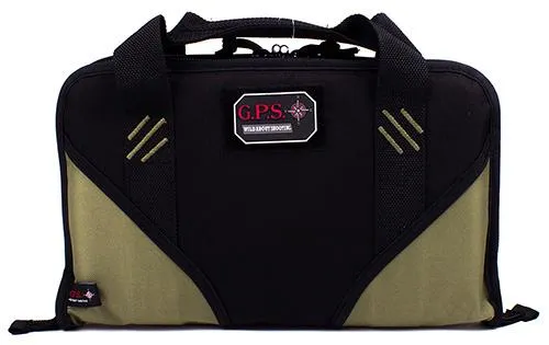 GPS Bags 1485PCMF Memory Foam Pistol Case Large Size w/ Lockable Zippers - View 2