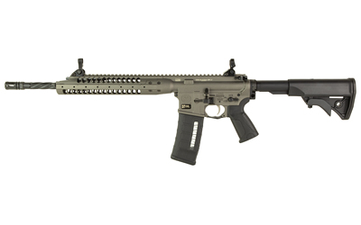 LWRCI SIX8-A5 6.8 SPC 16.1" Spiral Fluted Rifle with Skirmish Sights - Tungsten Grey, 30-Round - View 2
