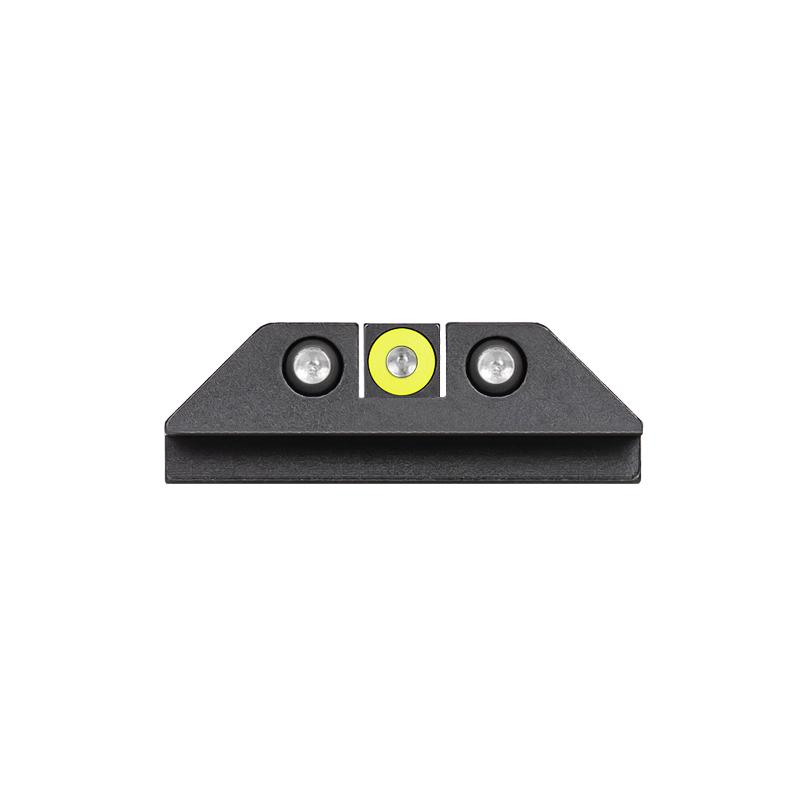 Night Fision GLK001003YGZ Tritium Night Sights Glock 17/19/22/43/48 - View 2