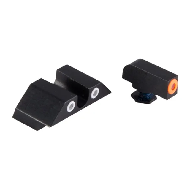 Night Fision GLK001007OGW Tritium Night Sights for Glock 17/19/22/43 - View 2