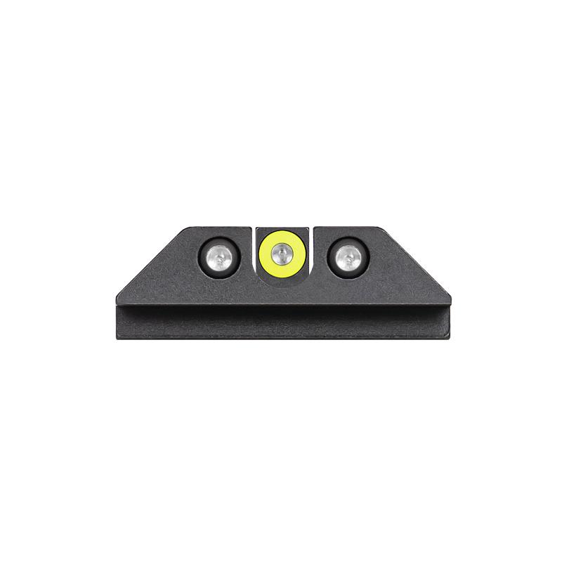 Night Fision GLK001007YGZ Tritium Night Sights for Glock 17/19/22/43 - View 2