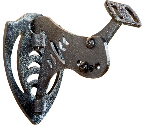 Skullhooker SKHBBASSYBLK Bone Bracket Black Steel Mount for Small Game - View 2