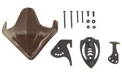 Skullhooker SKHBBSCASSY Skull Cap & Bone Bracket Combo Brown Steel Mount - View 2