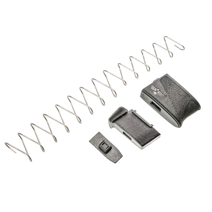 Xtech Tactical XTT125BLKSHIELD MTX Mag Extension for M&P Shield 9mm/.40 S&W - View 2