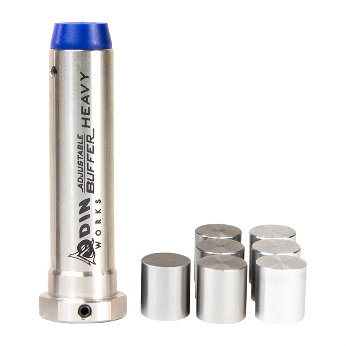 Odin Works ABS Adjust Buffer Heavy f/AR15 w/3 Alum 3 SS1 Tungsten Weights - View 2
