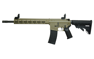 Tippmann M4-22 A101164 16" AR Rifle, 22 LR, MLOK, FDE, Collapsible Stock - View 2