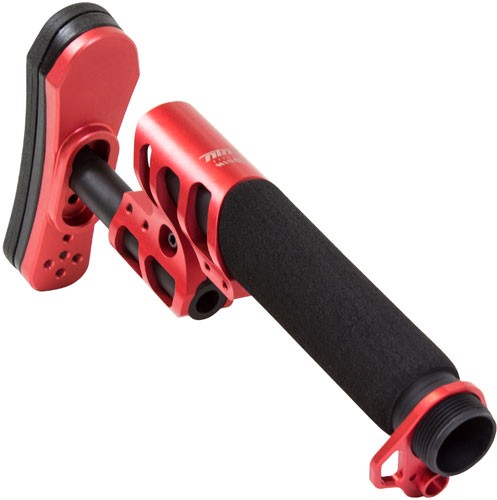 Odin Works Zulu 2.0 Stock Kit Red AR15 Adjustable 6061 Aluminum - View 2