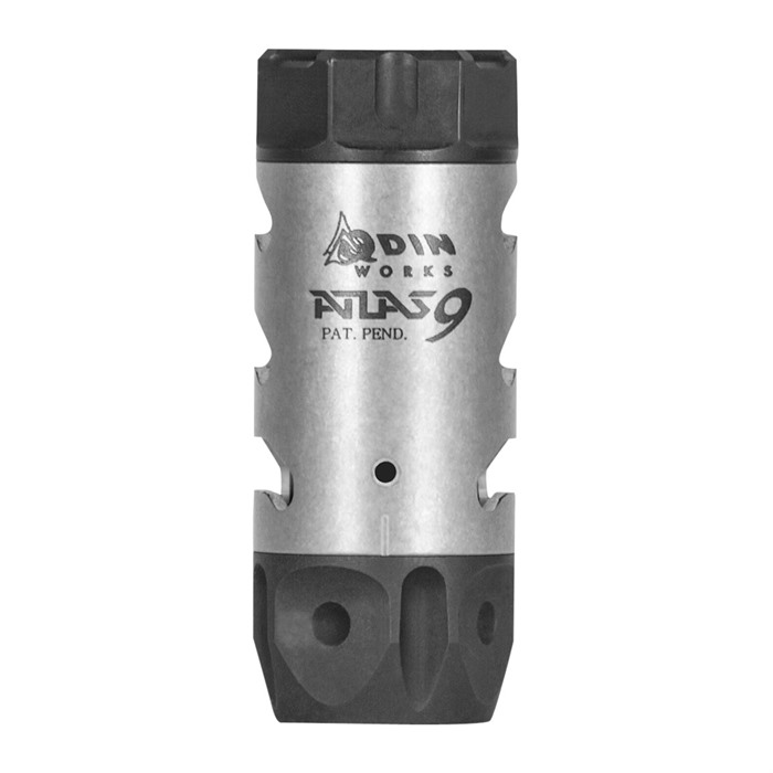 Odin Works MBATLAS928 Atlas 9mm Compensator 1/2-28 Titanium 2.56" - View 2