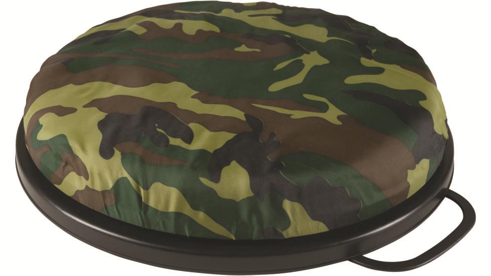 Allen Vanish Swivel Seat Lid 12"D x 2"H Camo for 5 Gallon Buckets - View 2