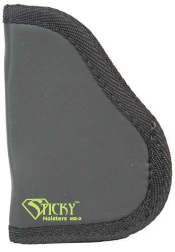 Sticky Holsters MD2 MD-2 Black-Green Latex Free Rubber Fits S&W Shield ... - View 2