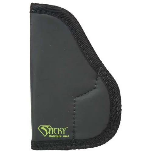 Sticky Holsters MD-3 Ambidextrous Holster for 3.5-4" Barrels, Black - View 2