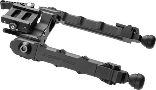 Accu-Tac HD-50 LR Bipod HD50ASQD 7"-10" Arca Spec QD Alloy Flat Black - View 2