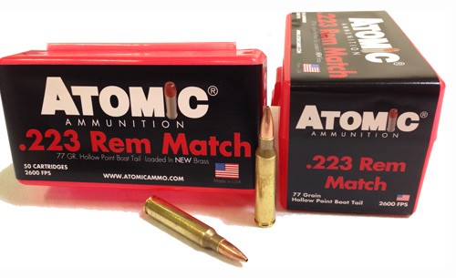Atomic Ammunition 00427 .223 Rem 77gr HPBT Match 50 Rounds - View 2