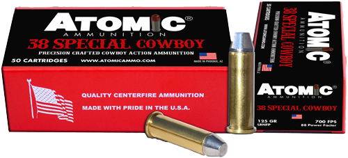 Atomic Ammunition 00451 .38 Special 125gr LRNFP 50 Rounds - View 2