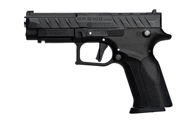 Grand Power 8588005808668 Q100 Mk23 9mm Luger 15+1 4.25" Stainless Rotating Barrel, Black Steel Optic Ready/Serrated Slide, Black Steel Frame w/Accessory Rail & Beavertail, Textured Grip - View 2