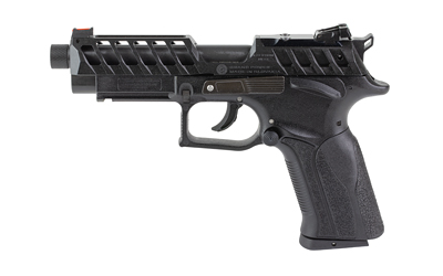 Grand Power 8588005808682 K22 X-Trim Mk23 22 LR 10+1 4.25" Black Barrel, Black Optic Cut/Serrated Slide, Black Steel Frame w/Beavertail, Interchangeable Backstrap Grip - View 2
