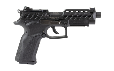 Grand Power 8588005808682 K22 X-Trim Mk23 22 LR 10+1 4.25" Black Barrel, Black Optic Cut/Serrated Slide, Black Steel Frame w/Beavertail, Interchangeable Backstrap Grip - View 3