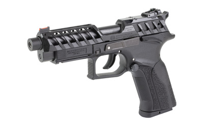 Grand Power 8588005808682 K22 X-Trim Mk23 22 LR 10+1 4.25" Black Barrel, Black Optic Cut/Serrated Slide, Black Steel Frame w/Beavertail, Interchangeable Backstrap Grip - View 4