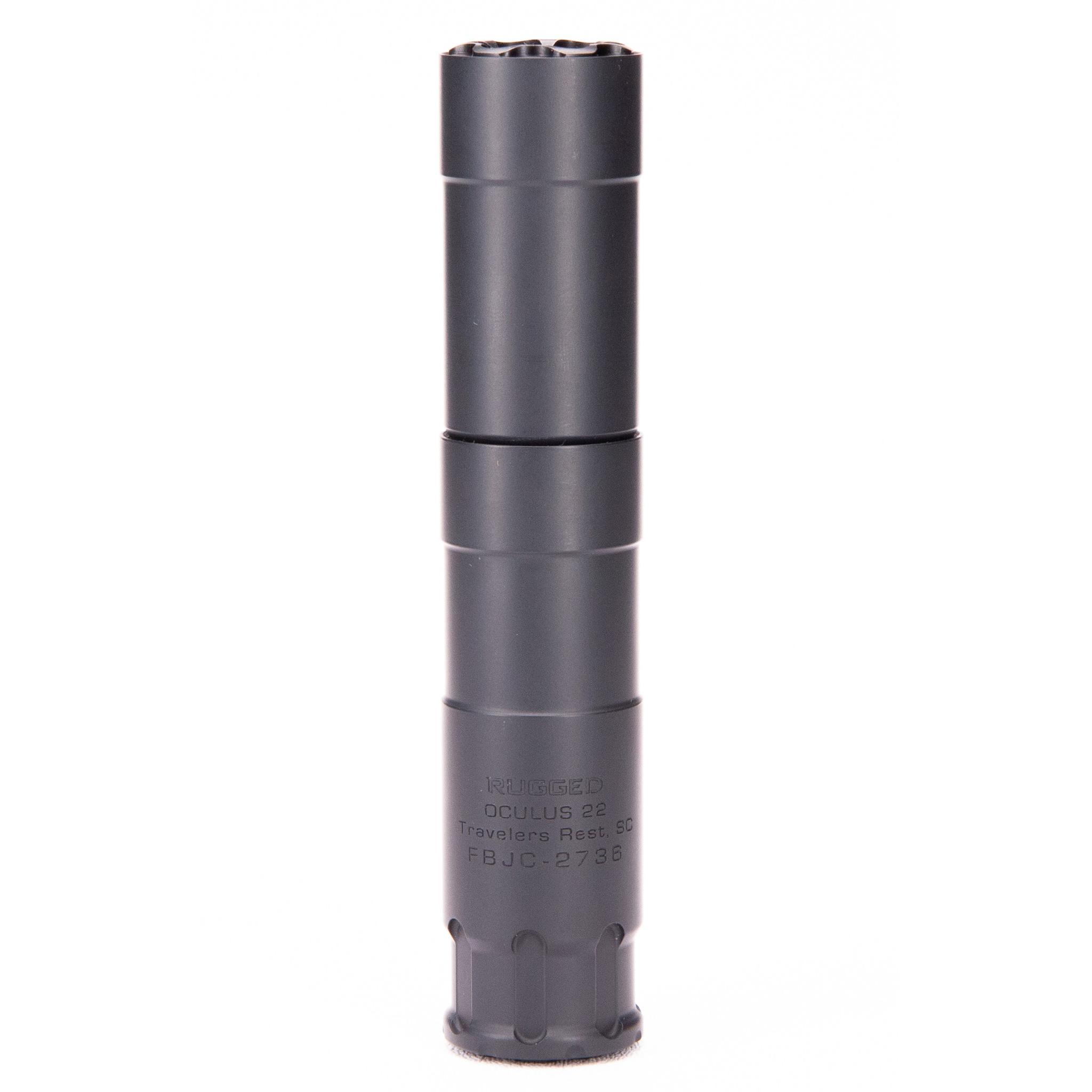 Rugged Oculus22 22LR Black Cerakote Suppressor - View 2