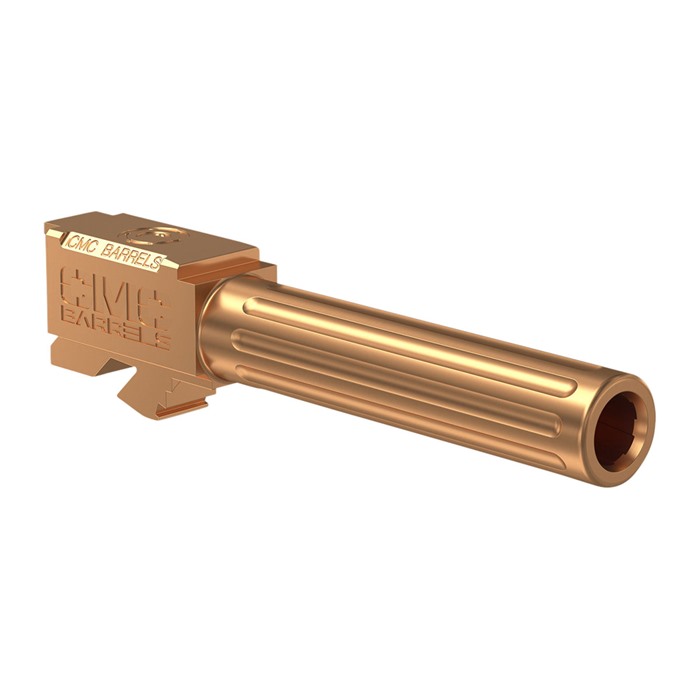 CMC Triggers Match Precision 9mm 4.01" Fluted Barrel Bronze TiCN - View 2