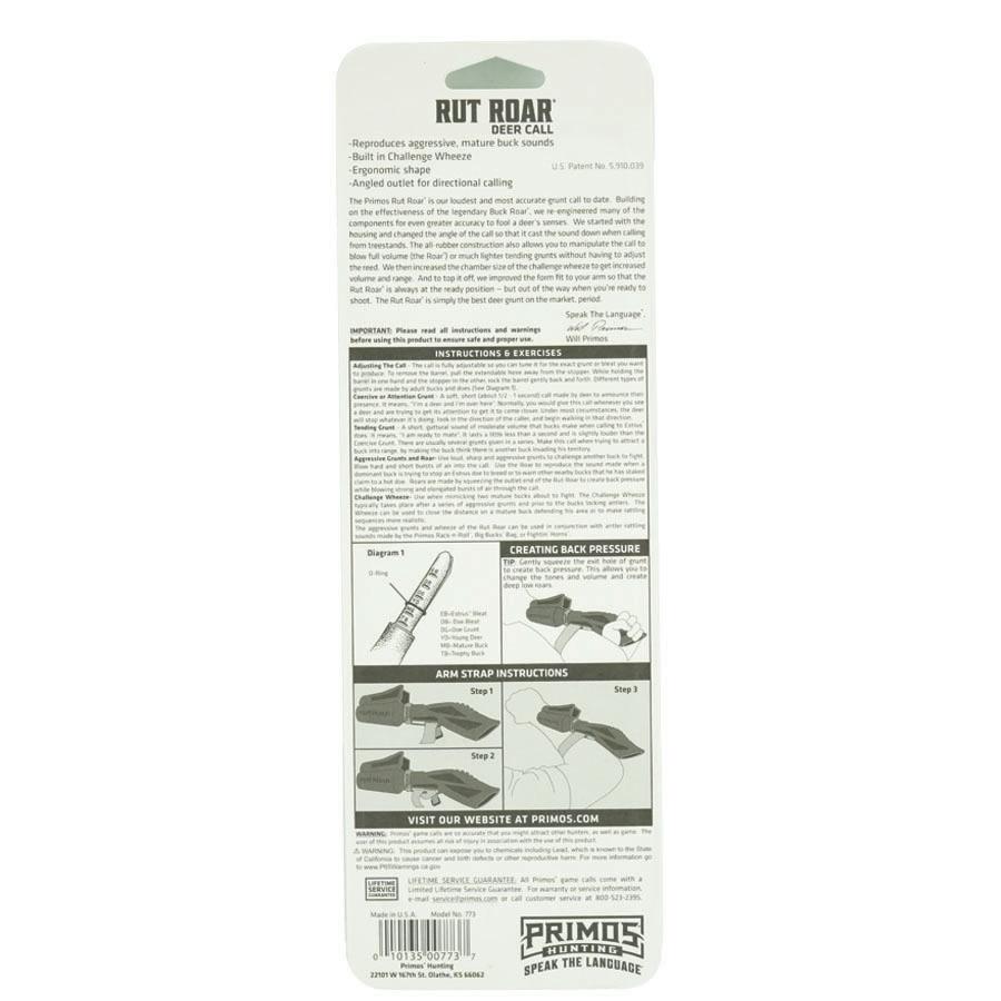 Primos Rut Roar Grunt Call Model 773 Hunting Accessory - View 2