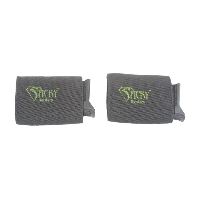 Sticky Holsters BSX2 Belt Slider Black Elastic 2-Pack for Magazines - View 2