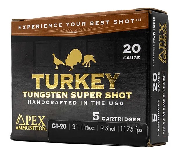 Apex GT20-9 20 Gauge 3 In 1-5/8oz #9 TSS 5-Rounds 1175FPS - View 2