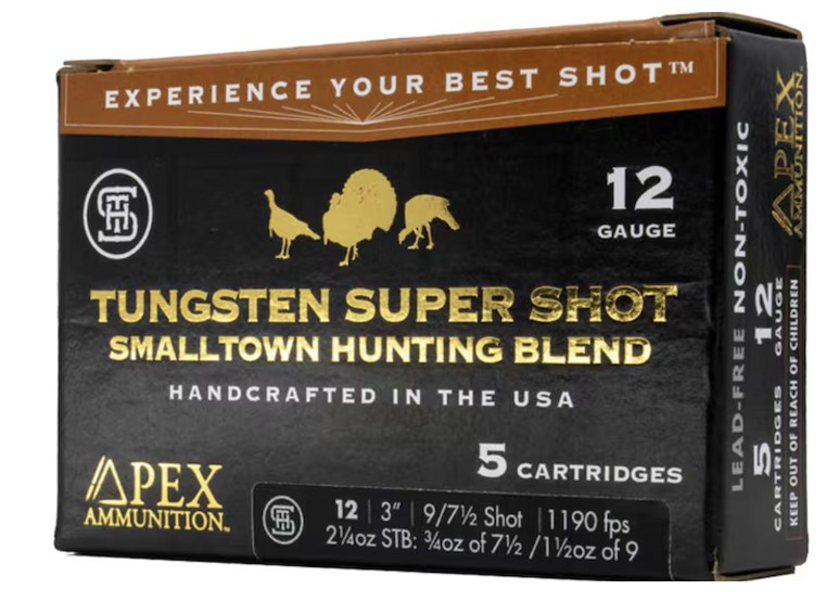 Apex STH-3 Turkey TSS 12ga 3" 7.5/9 Shot 5rd 1190 FPS - View 2