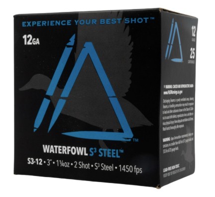 Apex S312-2 Waterfowl S3 Steel Shotgun Ammo 12ga 3in 1-1/4oz #2 25rd - View 2