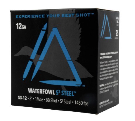 Apex S312-BB Waterfowl S3 Steel Shotgun Ammo 12ga 3in 1-1/4oz #BB 25rd - View 2