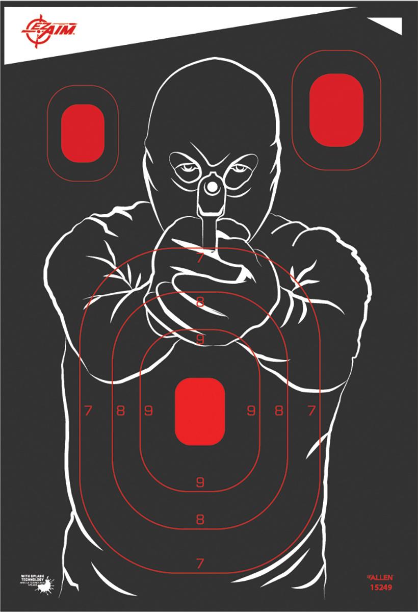 Allen 15249 Silhouette Target 12 in x 18 in Non-Adhesive 5 Pack - View 2