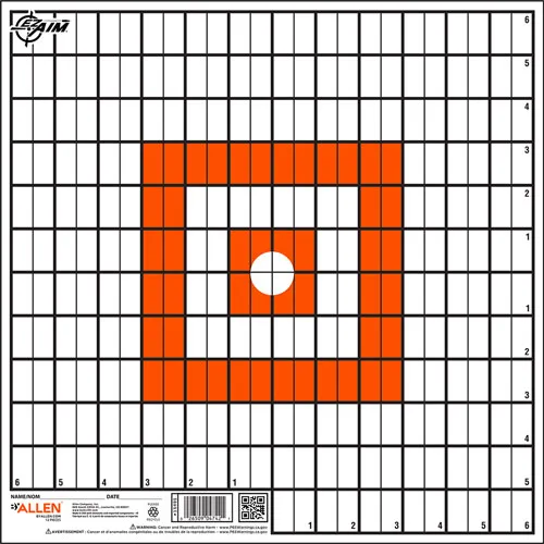 Allen EZ AIM Paper Grid Target 12x12 12 Pack - View 2