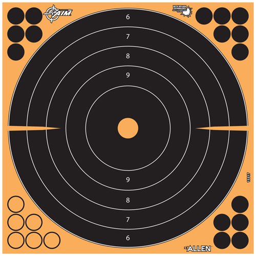 Allen 15317 Bullseye Target 12 in Self-Adhesive Paper 5 Pack - View 2