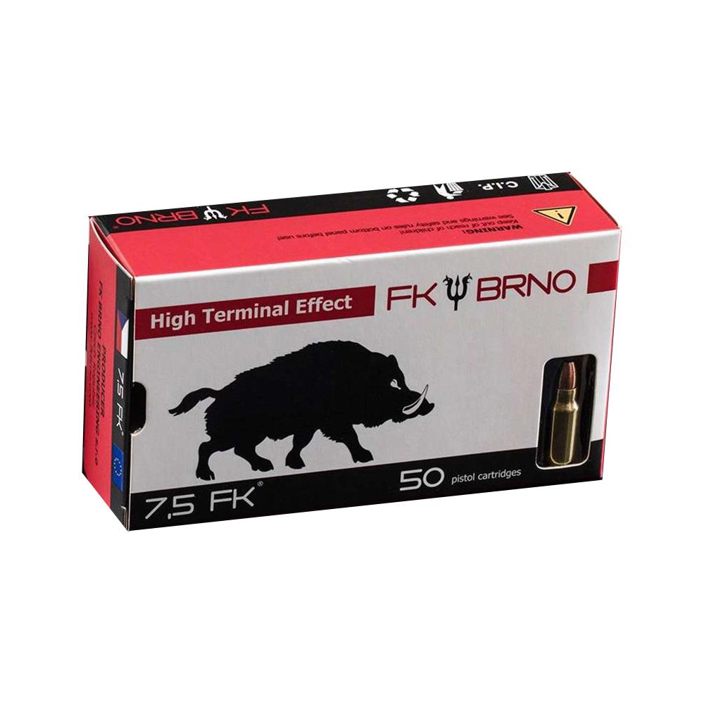FK Brno FKAMMOF550 7.5FK 95gr Copper Hollow Point Ammo 50 Rounds - View 2
