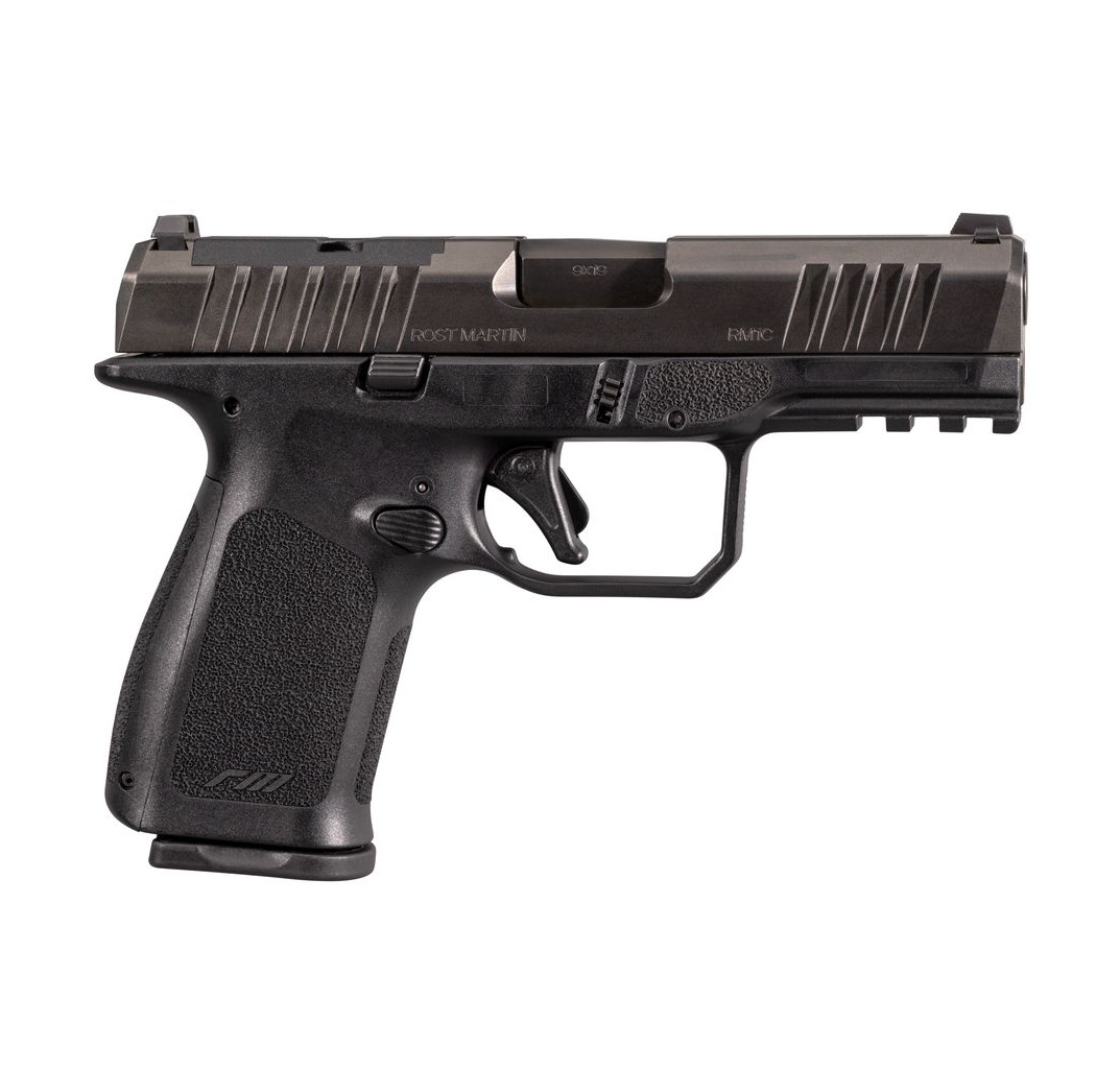 ROST MARTIN RM1C 9mm 4in 2x 15rd Mags Optics Ready Blk Pistol RM1CBLKOSP15 - View 2