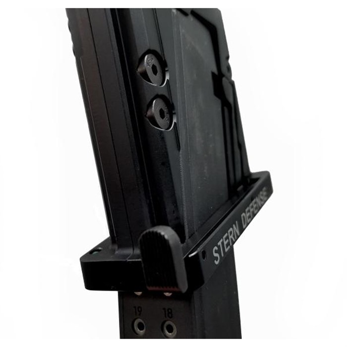 Stern Defense 001SDMAGAD9GLOCK9AND40 Mag-AD9 9mm/40 S&W Adapter Black - View 4