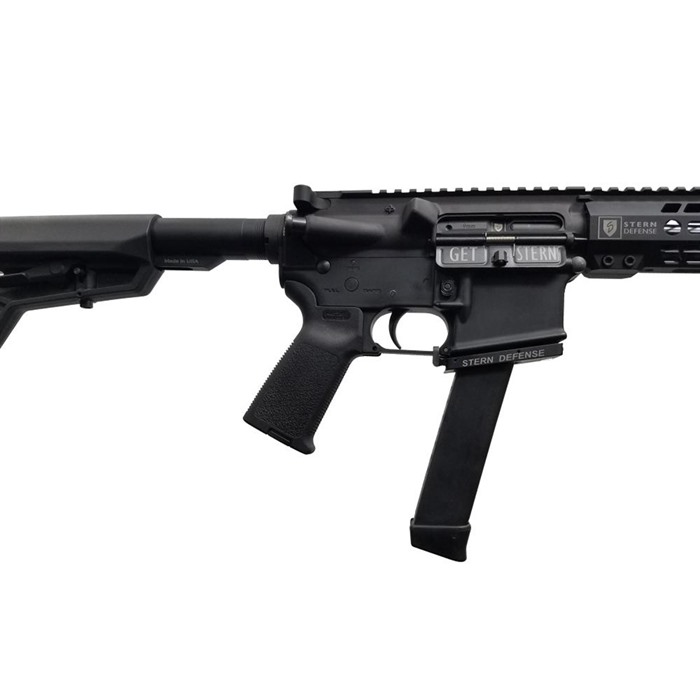 Stern Defense 001SDMAGAD9GLOCK9AND40 Mag-AD9 9mm/40 S&W Adapter Black - View 5
