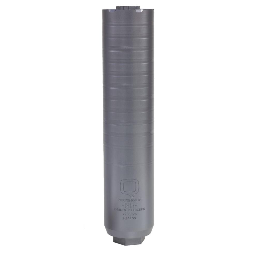 Q LLC Thunder Chicken 30 Cal 8.125 In Titanium Quick Attach 1/2-28/5/8-24 - View 2