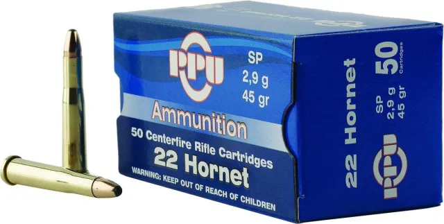 Prvi Partizan PP22H .22 Hornet 45 Grain Soft Point 50 Rounds - View 2