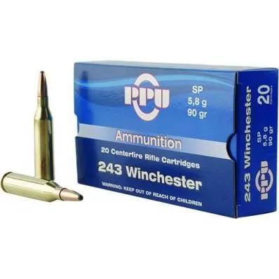 Prvi Partizan PP2431 Standard Rifle 243 Win 90gr Soft Point 20 Box - View 2