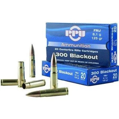 Prvi Partisan PPU PP300BF 300 AAC Blackout Full Metal Jacket 125 Grain 2... - View 2