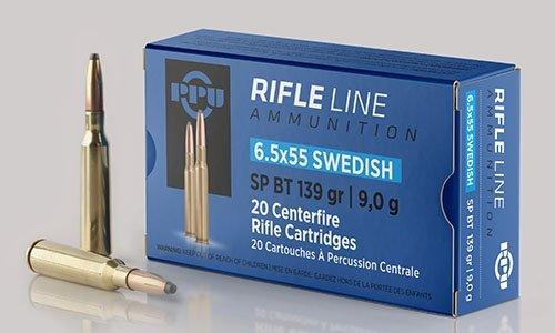 Prvi Partisan PP6SWS Metric Rifle: 6.5x55 Swedish, 139gr Soft Point Boat-Tail, 20/Box, 10/Cs - View 2