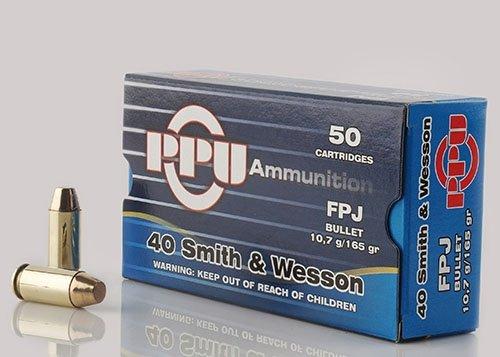 Prvi Partizan PPH40F .40 S&W 165gr Flat Point Jacketed Ammo 50/Box - View 2