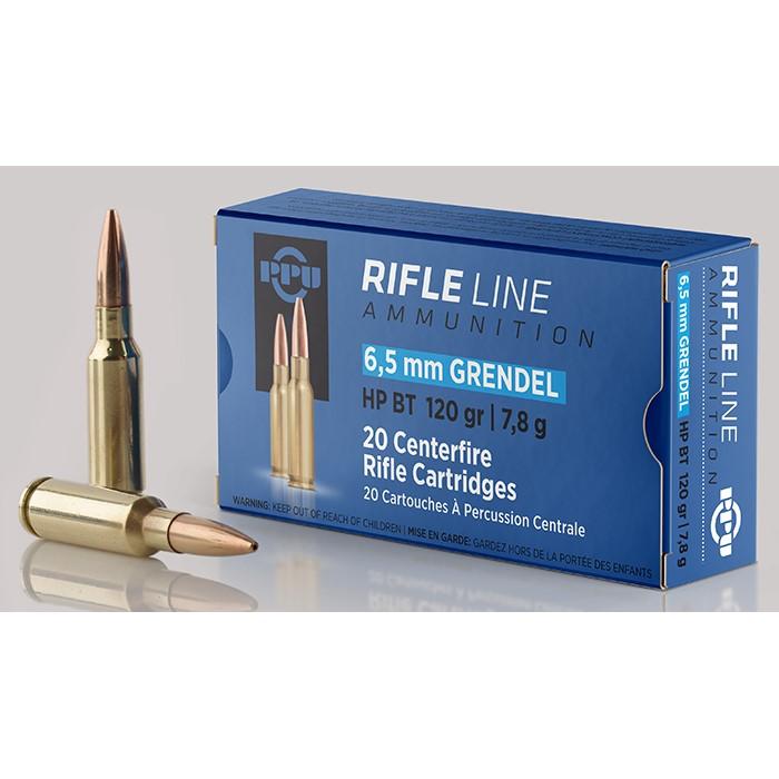 PPU PP6GH Standard Rifle 6.5Grendel 120gr Hollow Point Boat Tail 20 Per... - View 2