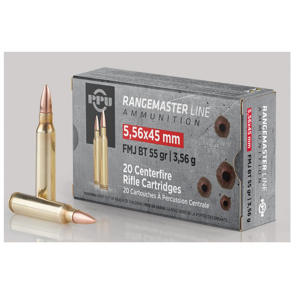 Rangemaster PPRM5561M 5.56x45mm NATO 55gr FMJ BT 1000rds with Metal Can - View 2