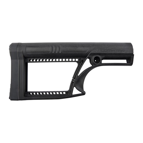 Luth-AR MBA-2 Skullaton Fixed Buttstock Black, Glass-Filled Nylon, 0.7 lbs - View 2