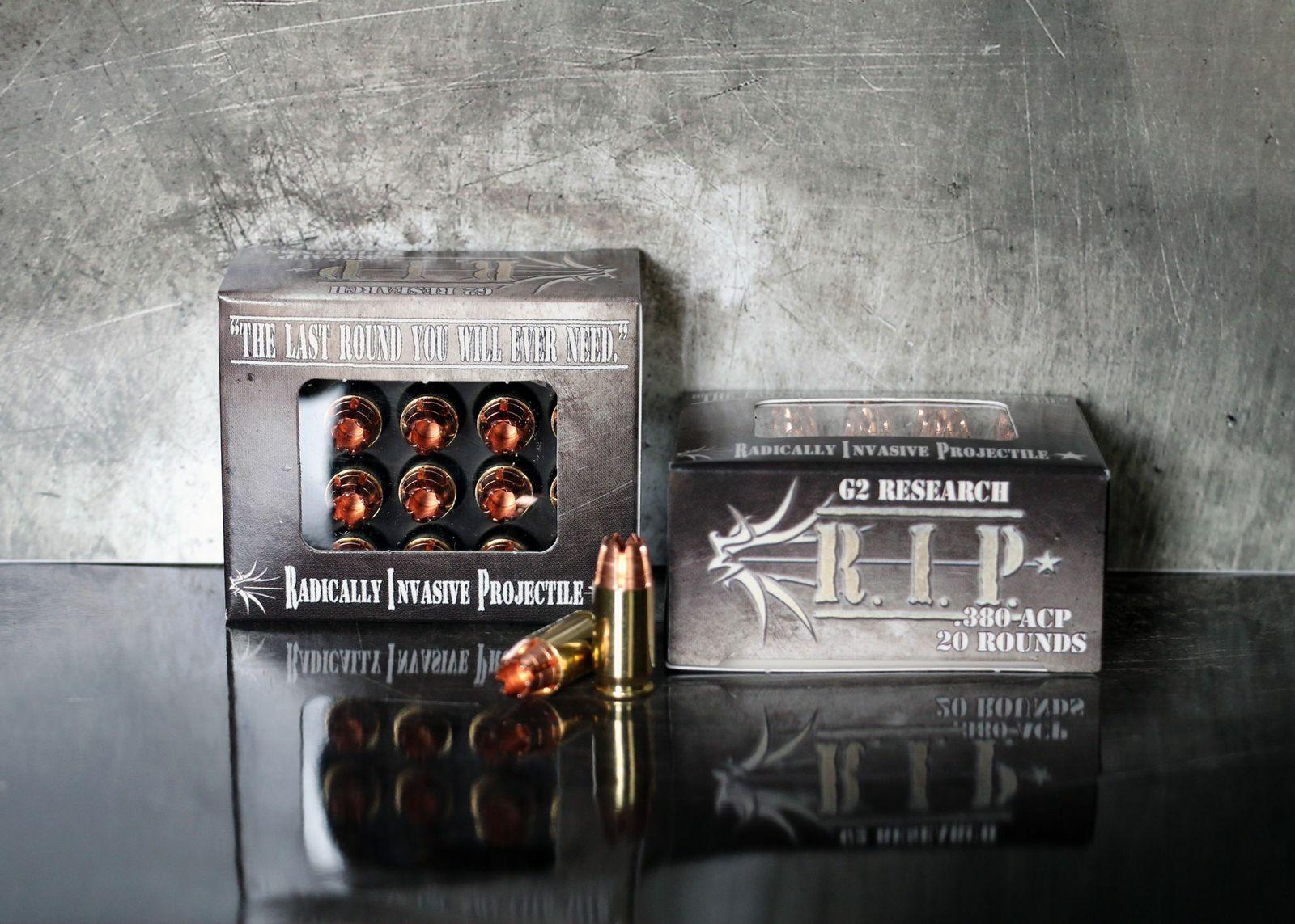 G2 Research RIP 380 ACP 62gr Hollow Point Ammo - View 2