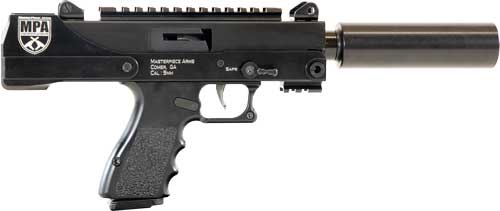 Masterpiece Arms MPA30DMG-BLK 9mm 4.5 In 17+1 Threaded Black - View 2