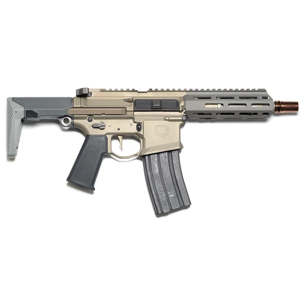 Honey Badger HB-300BLK-7IN 300 BLK 7" SBR, FDE, M-LOK, 2-Stage Trigger - View 2